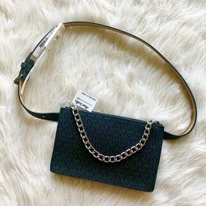 Michael Kors  monogram belt bag